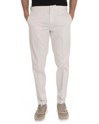 Fay - Slim-Fit Trousers - Lyst