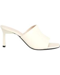 Calvin Klein - Shoes > heels > heeled mules - Lyst