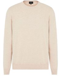Giorgio Armani - Pullover mit rundhalsausschnitt - Lyst