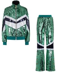 Philipp Plein - Top/Broek Trainingspak Met Kristallen - Lyst