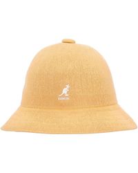 Kangol - Accessoires ,Leer Casual Visserhoed - Lyst