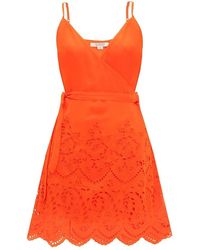 AllSaints 'zariah' Slip Dress - Oranje