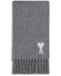 Ami Paris - Gefranjde Alpaca Blend Sjaal - Lyst