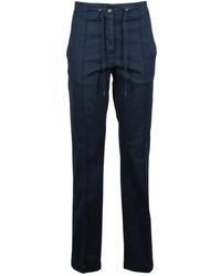 Aspesi - Straight Trousers - Lyst