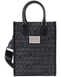 Dolce & Gabbana - Blaue Taschen Mit Abnehmbarem Riemen - Lyst