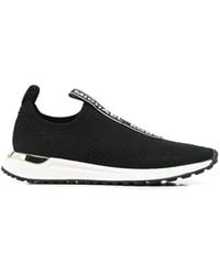 Michael Kors - Slip-On-Sneaker Bodie Aus Mesh Mit Logostreifen - Lyst