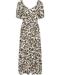 Ichi - Maxi Dresses - Lyst