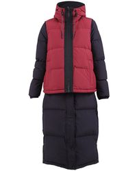 Moose Knuckles Giubbotto Piumino Lungo Gilet - Zwart