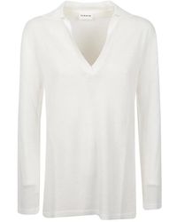P.A.R.O.S.H. - V-Neck Knitwear - Lyst
