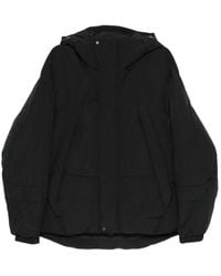 JG1 - Jassen ,Zwart ,Leer Outerwear Down Jacket - Lyst