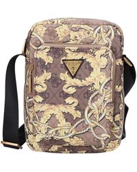Guess - Tassen ,Veelkleurig ,Leer Tassen. Wit - Lyst