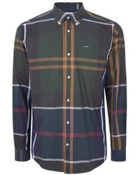 Barbour - Overhemden ,Groen ,Katoen Harris Tailored Shirt - Lyst