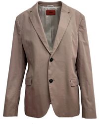 HUGO - Katoenen Blazer Met Klepzakken - Lyst