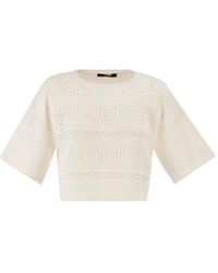 Weekend by Maxmara - Round-Neck Knitwear - Lyst