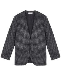 MASSCOB - Jassen ,Zwart ,Wol Casual Paine Blazer Voor Koele Dagen - Lyst