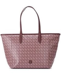 Aigner - Leder Shopper Tasche Stilvoll Und Funktional - Lyst