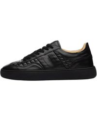 Leandro Lopes - Sneakers basse in pelle fatte a mano - Lyst