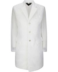 Comme des Garçons - Single-Breasted Coats - Lyst