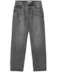 Sofie Schnoor - Jeans ,Grijs ,Katoen Grijze Straight-Leg Jeans Melika Model - Lyst
