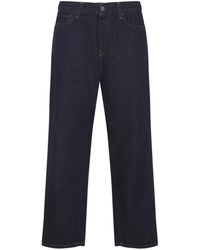 Carhartt - Jeans ,Blauw ,Katoen Aaron Pants - Lyst
