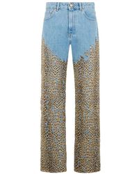 Roberto Cavalli - Straight Jeans - Lyst