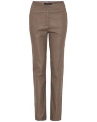 Btfcph - Broeken ,Leer Relaxte Stretch Broek - Lyst