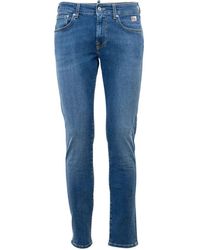 Roy Rogers - Italienische slim-fit stretch denim jeans - Lyst