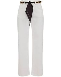 Elisabetta Franchi - Cropped trousers - Lyst