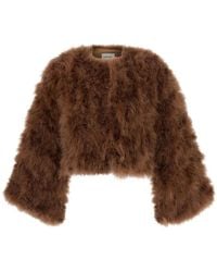 Yves Salomon - Faux Fur &Amp; Shearling Jassen - Lyst