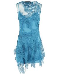 Alberta Ferretti - Short Dresses - Lyst