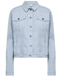 Kaffe - Denim Jackets - Lyst