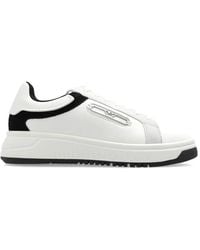 Emporio Armani - Sneakers Met Logo-Applicatie - Lyst