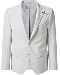 Baldessarini - Jassen ,Grijs ,Wol Stijlvolle Blazer - Lyst