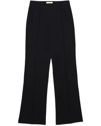 GUAJA. - Broeken ,Zwart ,Leer Jagger Tailored Broeken - Lyst
