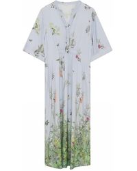 GUSTAV - Kleedjes ,Blauw ,Maxi Jurk - Lyst