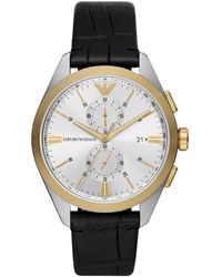 Emporio Armani - Claudio Watch Ar11498 Leather (Archived) - Lyst