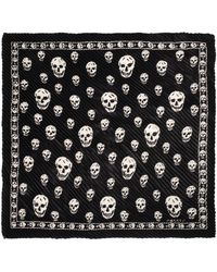 McQueen - Silky Scarves - Lyst