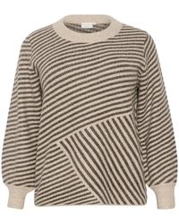 Kaffe - Round-Neck Knitwear - Lyst