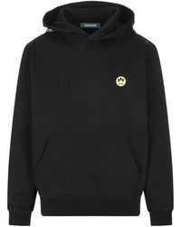 Barrow - Hoodies & Sweatvesten ,Zwart ,Zwarte Hoodie - Lyst