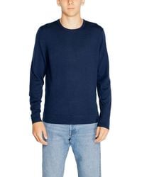 Calvin Klein - Round-Neck Knitwear - Lyst