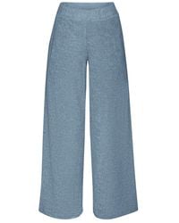 Rich & Royal - Gekräuselte Straight Leg Hose - Lyst