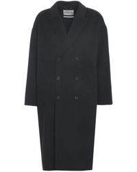 Amaranto - Double-Breasted Coats - Lyst
