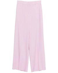 MSGM - Wide Trousers - Lyst