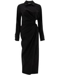Max Mara - Elegante Zwarte Jurk Voor Vrouwen - Lyst
