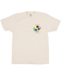 Obey - Blumiges klassik-t-shirt - Lyst