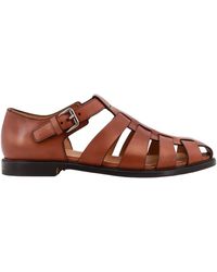 Church's - Flat Sandals - Lyst