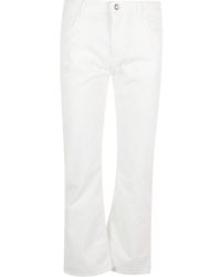 Fay - Straight Trousers - Lyst