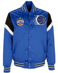 Mitchell & Ness - Jassen ,Blauw ,Polyester Orlando Magic Bomber Jacket Nba Team - Lyst