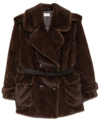P.A.R.O.S.H. - Faux Fur & Shearling Jackets - Lyst