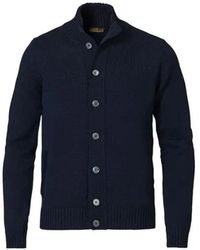 Stenströms - Gebreid Vest Van Getextureerde Merinowol - Lyst